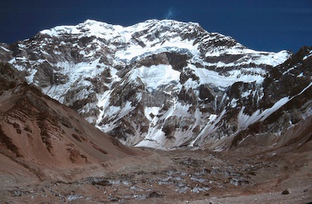 Aconcagua-Südwand