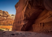 Die Mündung des Wire Pass zur Buckskin Gulch